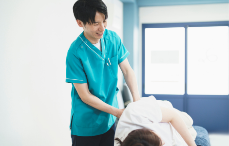 マタニティ整体マッサージをするみや整体院